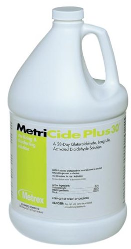 Metrex 10-3200 MetriCide Plus 30 Day Sterilizing & Disinfecting Solution 1 Gallon 4/Pk Metrex 10-3200 MetriCide Plus 30 Day Sterilizing & Disinfecting Solution 1 Gallon 4/Pk